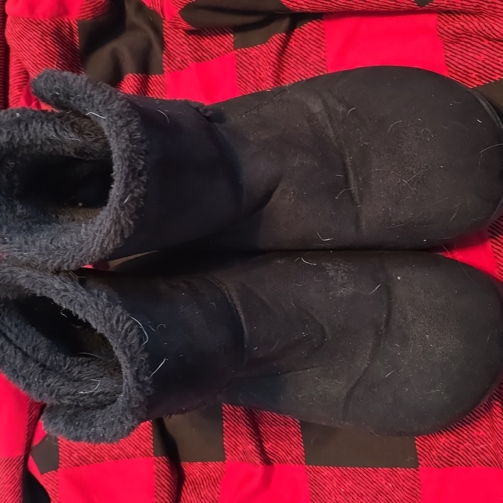 Vionic orthotic vanah winter boots size 11 black